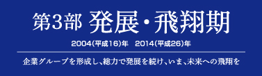 第3部／発展・飛躍期