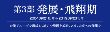 第3部／発展・飛躍期